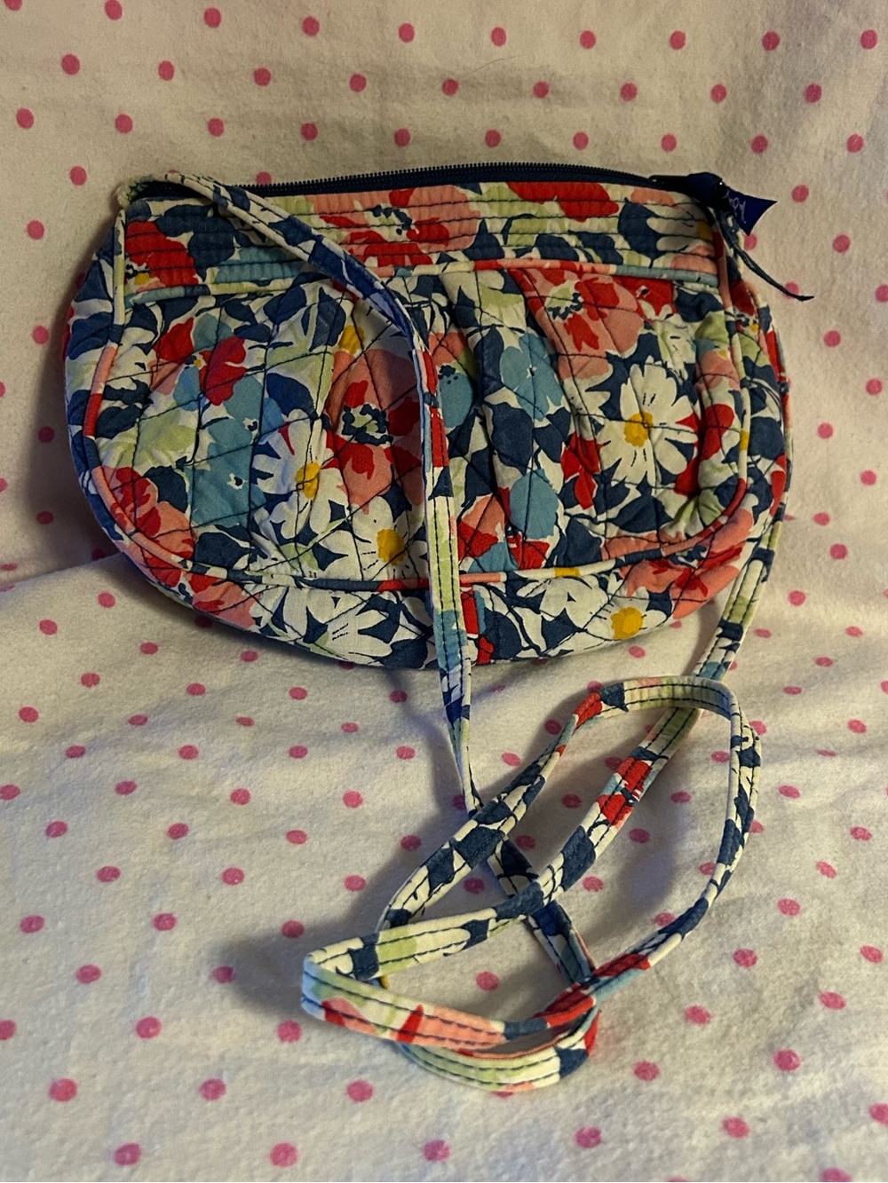 Vera Bradley Quilted Floral Crossbody